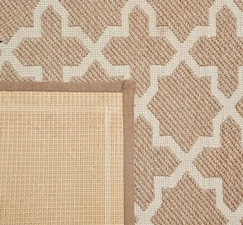 Dark Beige Floral Wool Jacquard - Image 2
