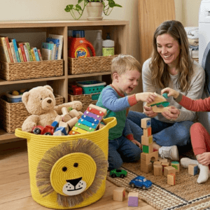 Little Lion Storage Basket - Image 3