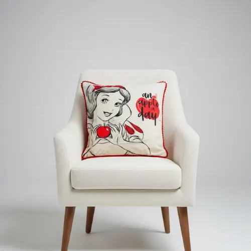 Apple Day Cartoon Cushion Cover