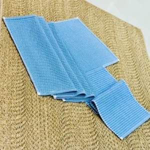 Waffle-Weave Cotton Placemat Set
