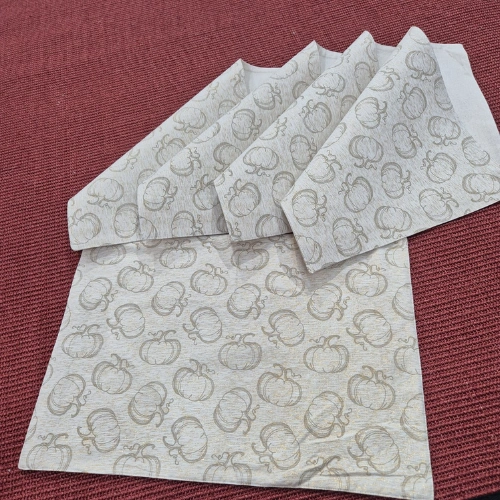 Gilded Autumn Vine Table Mats