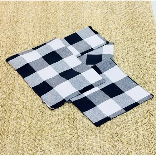 Bold Grid Cotton Placemats