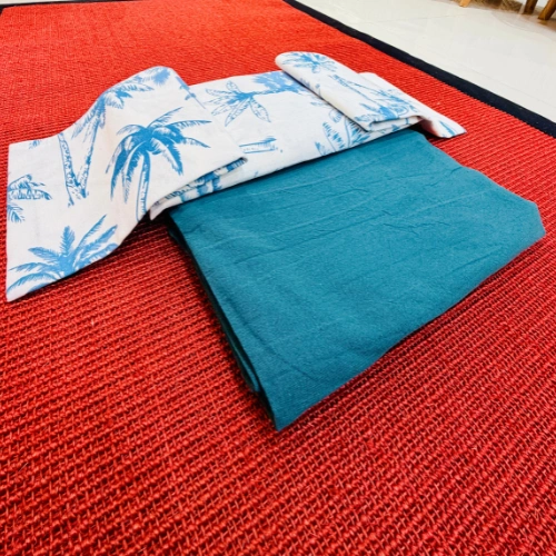 Hand-Block Printed Bedsheet