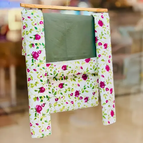 Emerald Vines & Crimson Blossom Bedding