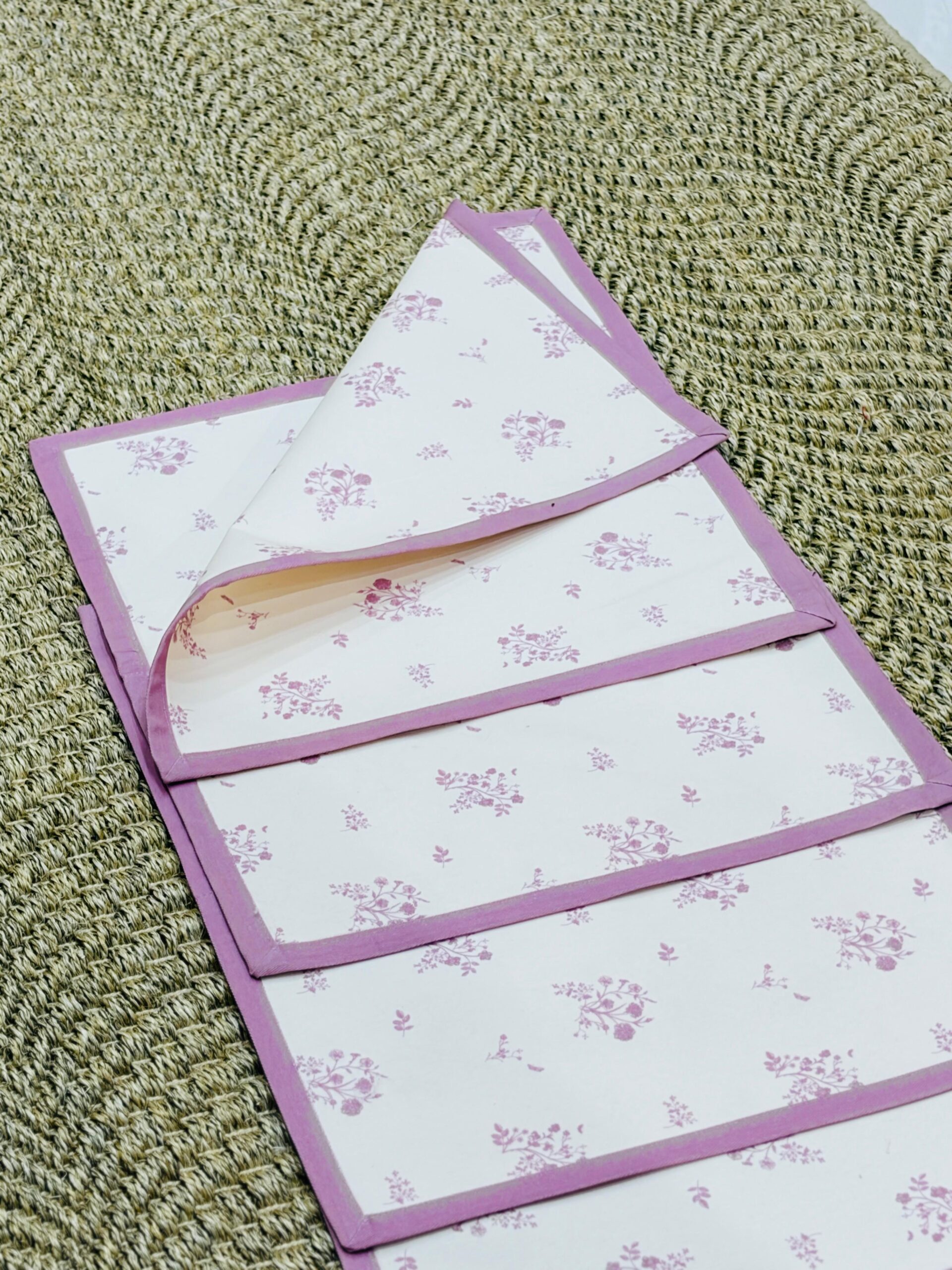 Lavender Sprig Floral Table Place Mat - Image 3