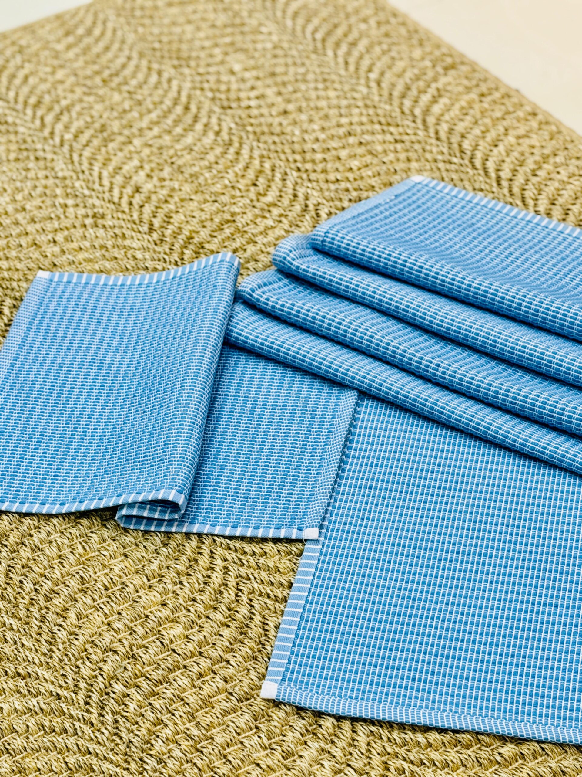 Waffle-Weave Cotton Placemat Set - Image 2