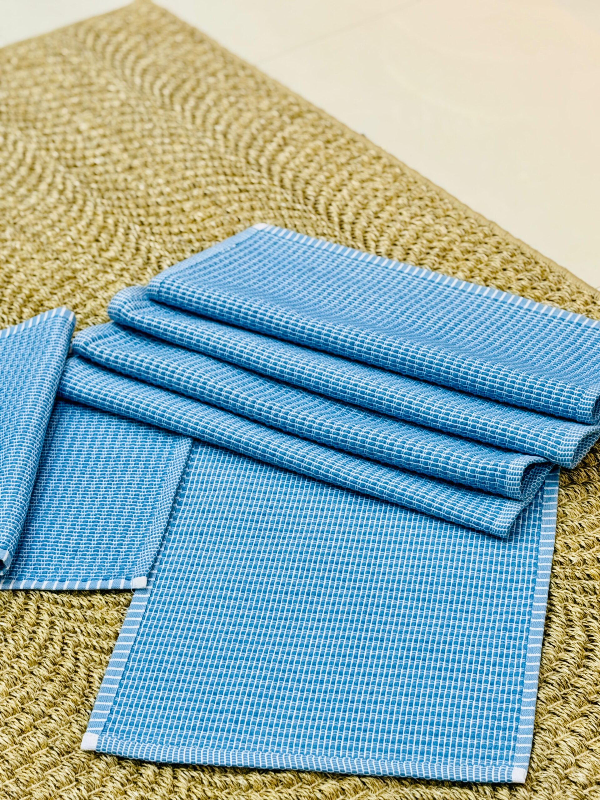Waffle-Weave Cotton Placemat Set - Image 3