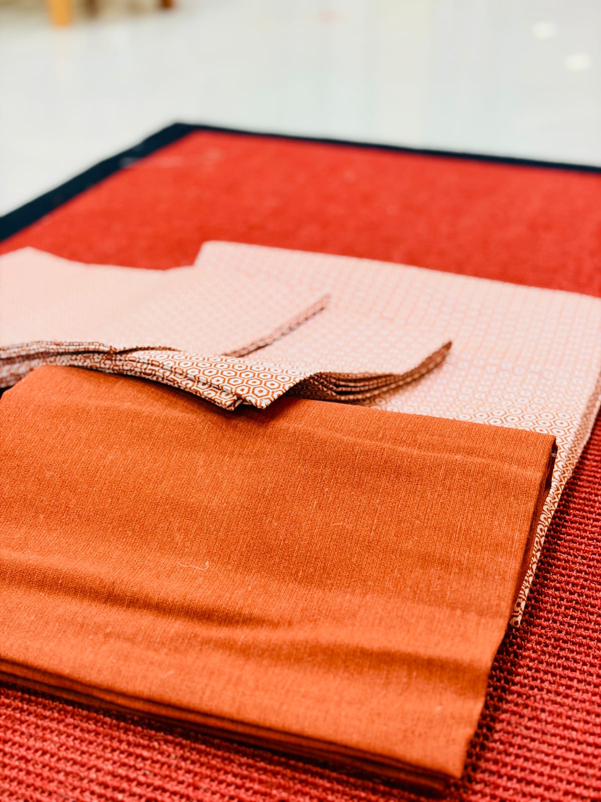 Amber Honeycomb Artisanal Bedding - Image 2