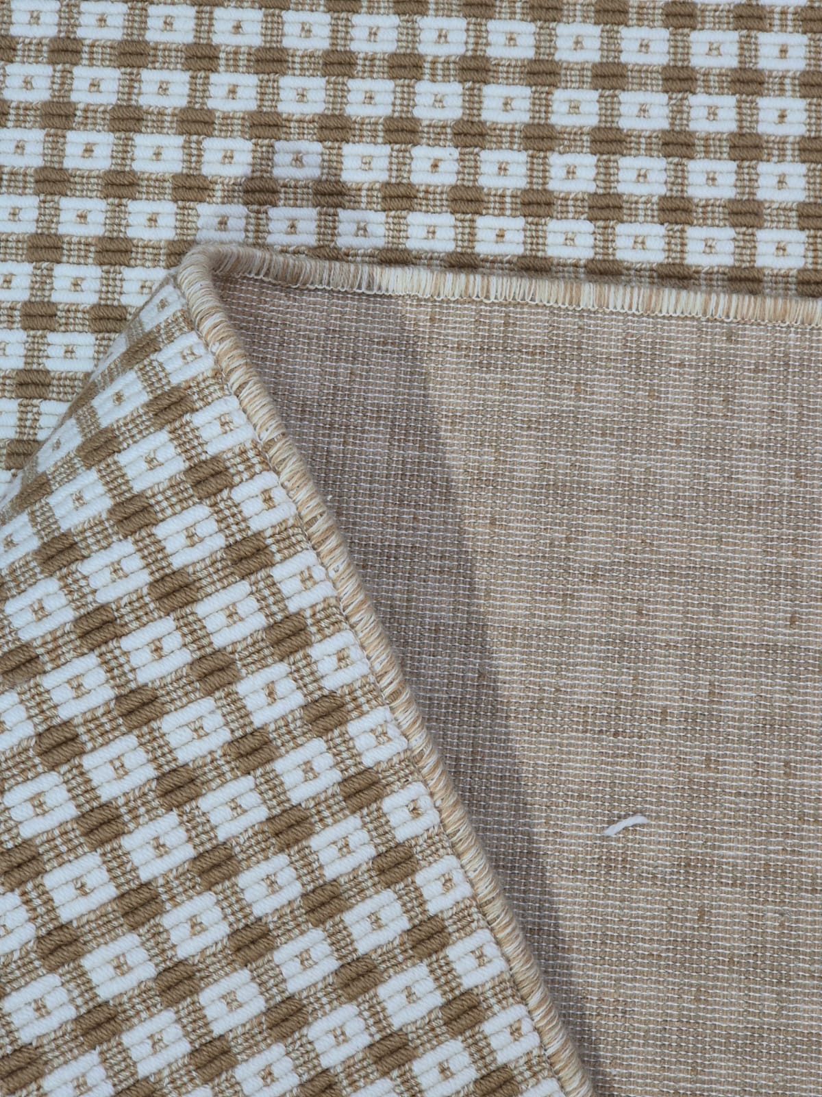 Sand & Ivory Check Area Rug - Image 2