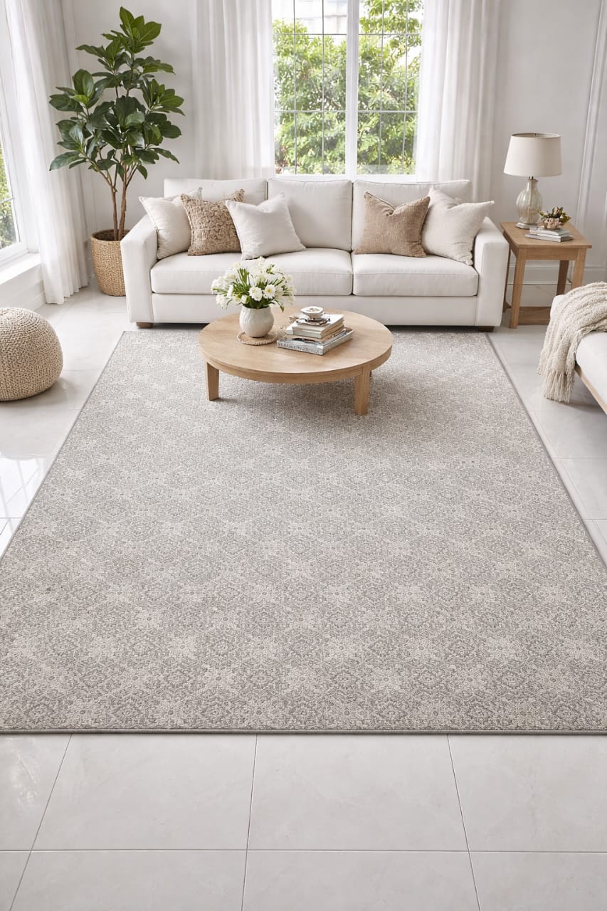 Metric Grey Heathered Rug - Image 4