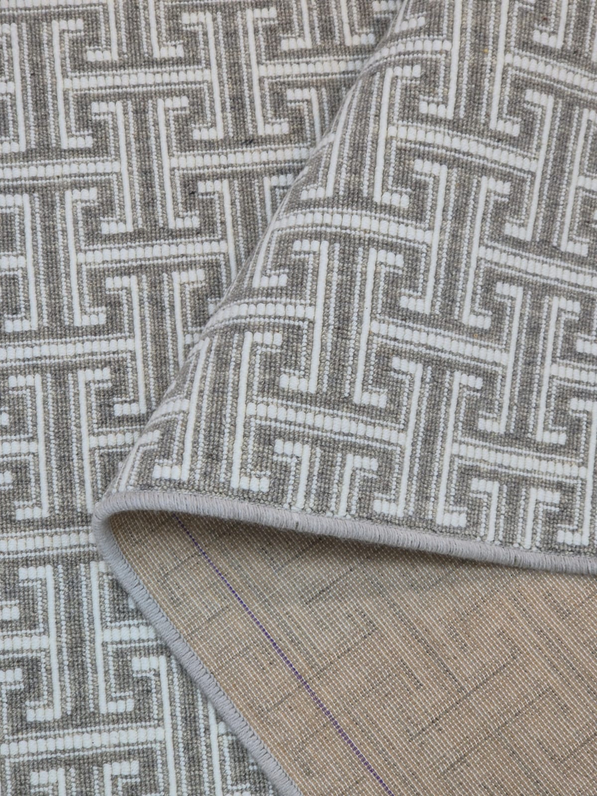 Greek Key Bordered Rug - Image 2