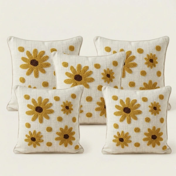 Sunflower Cushion Cover - Image 4