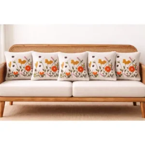 Wild Meadow Floral Cushion Cover
