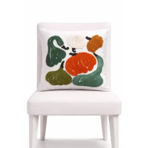 Autumn Harvest Tufted Cushion Cover