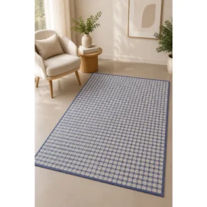 Coastal Grid Carpet