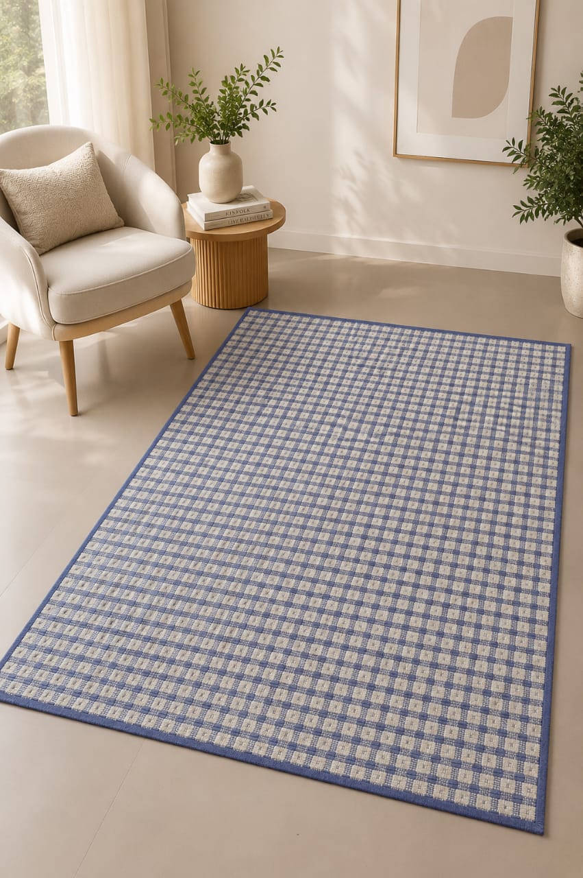 Coastal Grid Carpet - Image 2